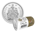 2026 Canada 50-Cent Coat of Arms/King Charles III Half Dollar Collector's Edition Special Wrap Coin Roll