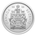 2026 Canada 50-Cent Coat of Arms/King Charles III Half Dollar Collector's Edition Special Wrap Coin Roll