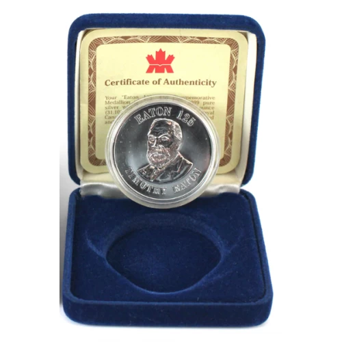 1994 $50 125th Anniversary Eaton - Fine Silver Token