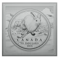 2016 Canadian $50 for $50 Hare Fine Silver Coin
