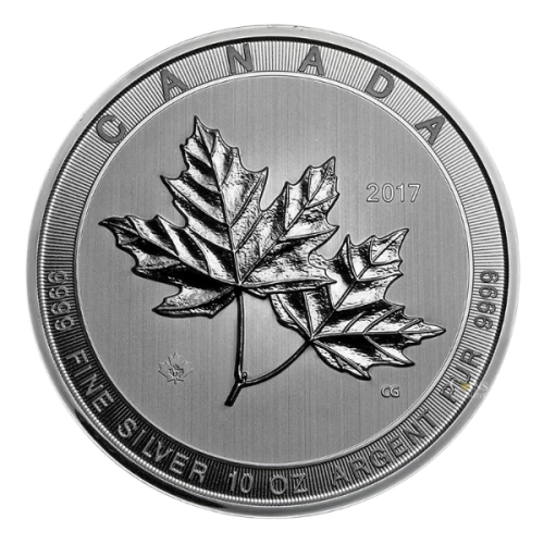 2017 Canada $50 Magnificent Maples 10 oz Fine Silver Bullion Coin *E-TRANSFER*