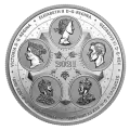 2021 Canadian $50 The First 100 Years of Confederation: Canada Takes Wing - 5 oz Fine Silver Coin-no outside box