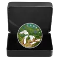 2021 Canadian $50 Great Lakes - 5 oz Fine Silver Coloured Coin
