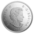 2021 Canadian $50 Lake Louise - Fine Silver Extraordinarily-High Relief Coin