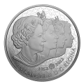 2022 (1952-) Canadian $50 Queen Elizabeth II’s Coronation - 5 oz Fine Silver Coin