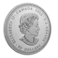 2022 Canadian $50 Relics of New France: Louis XIV 30 Deniers - 5 oz Fine Silver Coin