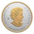 2023 Canadian $50 35th Anniversary of the SML - 5 oz Fine Silver Gold-plated Coin