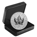 2023 Canadian $50 Silver Maple Leaf - Fine Silver Coin (Ultra-High Relief)