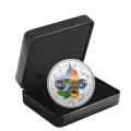 2023 Canadian $50 Canadian Collage: Four Seasons - 3 oz Fine Silver Coloured Coin