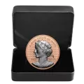 2023 Canadian $50 Peace Dollar - 5 oz Fine Silver Rose Gold Plated Coin