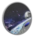 2023 Canadian $50 Pingualuit Crater: Crystal Eye of Nunavik - Fine Silver Coin with Black Light Effect