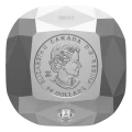 2024 Canadian $50 De Beers Ideal Cushion Diamond - Fine Silver Diamond-Shaped Coin