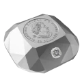 2024 Canadian $50 De Beers Ideal Cushion Diamond - Fine Silver Diamond-Shaped Coin