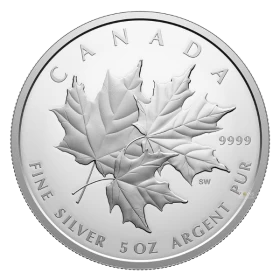 2025 Canada $50 Triple Maple - 5 oz Pure Silver Coin