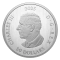 2025 Canada $50 Triple Maple - 5 oz Pure Silver Coin