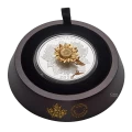 2025 Canada $50 The Goldfinch and the Bloom - 5 oz Fine Silver Coin with Gold Plating