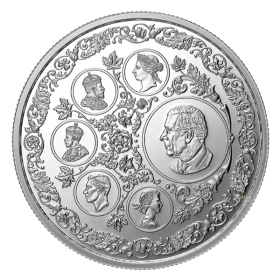 2025 Canada $50 Legacy of the Crown – 5 oz. Fine Silver Coin