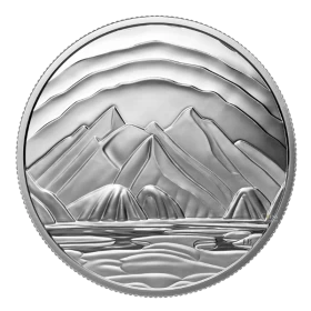 2025 Canada $50 Baffin Island Mountains by Lawren S. Harris - 5 oz Fine Silver Coin