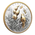 2025 Canada $50 Canadian Symbol: The Beaver - 3 oz Fine Silver Coin