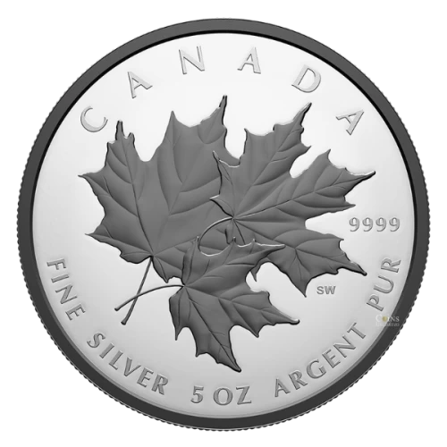 2026 Canada $50 Triple Maple - 5 oz Pure Silver Coin