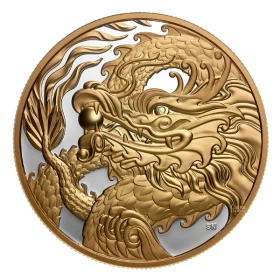 2026 Canada $50 Triumphant Dragon - 5 oz Fine Silver Coin
