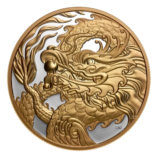 2026 Canada $50 Triumphant Dragon - 5 oz Fine Silver Coin