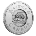 2025 Canada 5¢ Multilayered Beaver - Fine Silver Coin