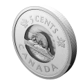 2025 Canada 5¢ Multilayered Beaver - Fine Silver Coin