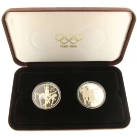 1992 $15 Series 1 The Olympic Vision - Sterling Silver 4-Coin Set