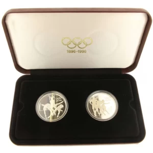 1992 $15 Series 1 The Olympic Vision - Sterling Silver 4-Coin Set 1992 $15 Series 1 The Olympic Vision - Sterling Silver 4-Coin Set