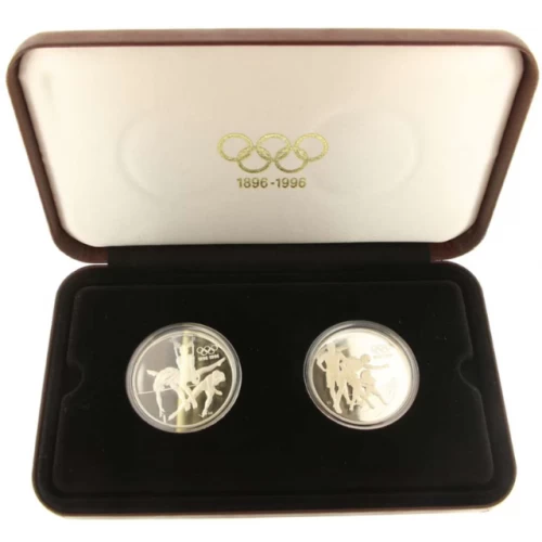 1992 $15 Series 1 The Olympic Vision - Sterling Silver 4-Coin Set
