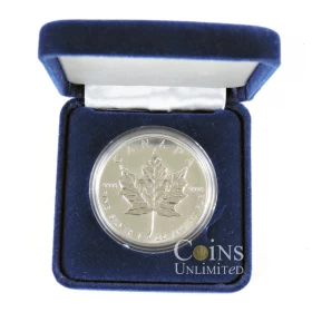 1994 Canada $5 Silver Maple Leaf 1oz 9999 Pure Coin in a Case with Box