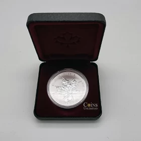 1998 Canada $5 Silver Maple Leaf/RCM Privy Mark 9999 1oz Coin Pure Sealed in a Case with Box