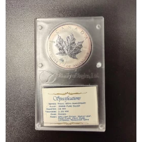 1998 Canada $5 Silver Maple Leaf/RCM Titanic Privy Mark 9999 1oz Coin