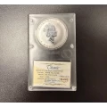1998 Canada $5 Silver Maple Leaf/RCM Titanic Privy Mark 9999 1oz Coin