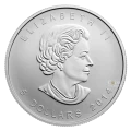 2014 Canadian $5 Silver Maple Leaf Bullion Replica with ANA Privy Mark 1 oz Fine Silver Proof Coin