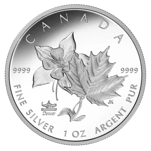 2017 Canadian $5 ANA World's Fair of Money, Denver - Fine Silver Coin