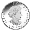 2017 Canadian $5 ANA World's Fair of Money, Denver - Fine Silver Coin