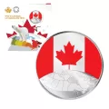 2019 Canadian $5 This is Canada! - 1/4 oz Fine Silver Coloured Coin