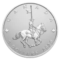 2020 Canada $5 Moments to Hold: Celebrating 100 Years of the RCMP 1/4 oz Fine Silver Coin