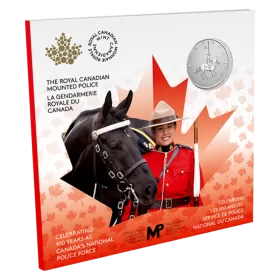 2020 Canada $5 Moments to Hold: Celebrating 100 Years of the RCMP 1/4 oz Fine Silver Coin