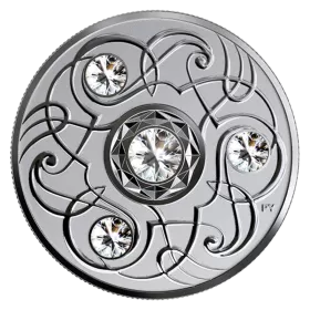 2020 Canadian $5 Birthstone Series: April - Swarovski® Crystal & Fine Silver Coin