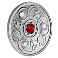 2020 Canadian $5 Birthstone Series: January - Swarovski® Crystal & Fine Silver Coin