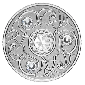 2020 Canadian $5 Birthstone Series: June - Swarovski® Crystal & Fine Silver Coin