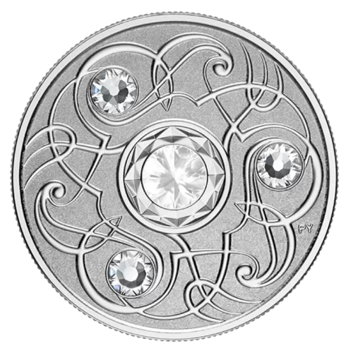 2020 Canadian $5 Birthstone Series: June - Swarovski® Crystal & Fine Silver Coin