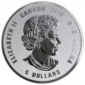 2020 Canadian $5 Birthstone Series: March - Swarovski® Crystal & Fine Silver Coin