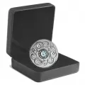 2020 Canadian $5 Birthstone Series: March - Swarovski® Crystal & Fine Silver Coin