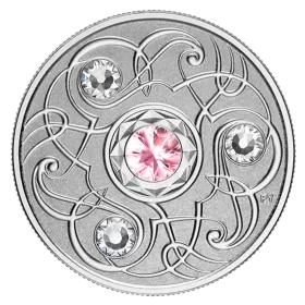 2020 Canadian $5 Birthstone Series: October - Swarovski® Crystal & Fine Silver Coin