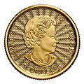 2022 Canadian $5 The Majestic Polar Bear - 1/10 oz Pure Gold Coin (First Strikes)
