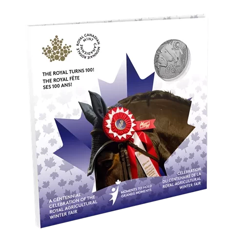 2022 (1922-) Canada $5 Moments to Hold: The Royal Agricultural Winter Fair 100th Anniv 1/4 oz Fine Silver Coin